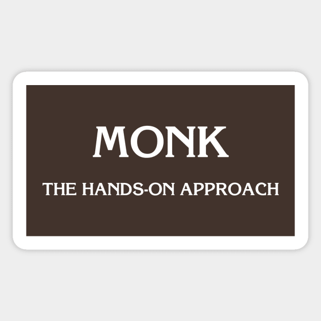 D&D: Monk (Hands-On) Sticker by Kiaxet